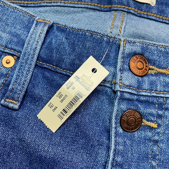 NWT Madewell High-Rise Skinny Jeans Button-Front - Picture 5 of 8